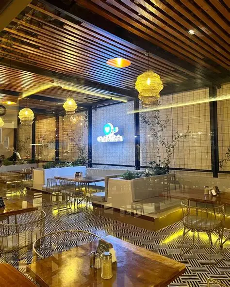Interior del café